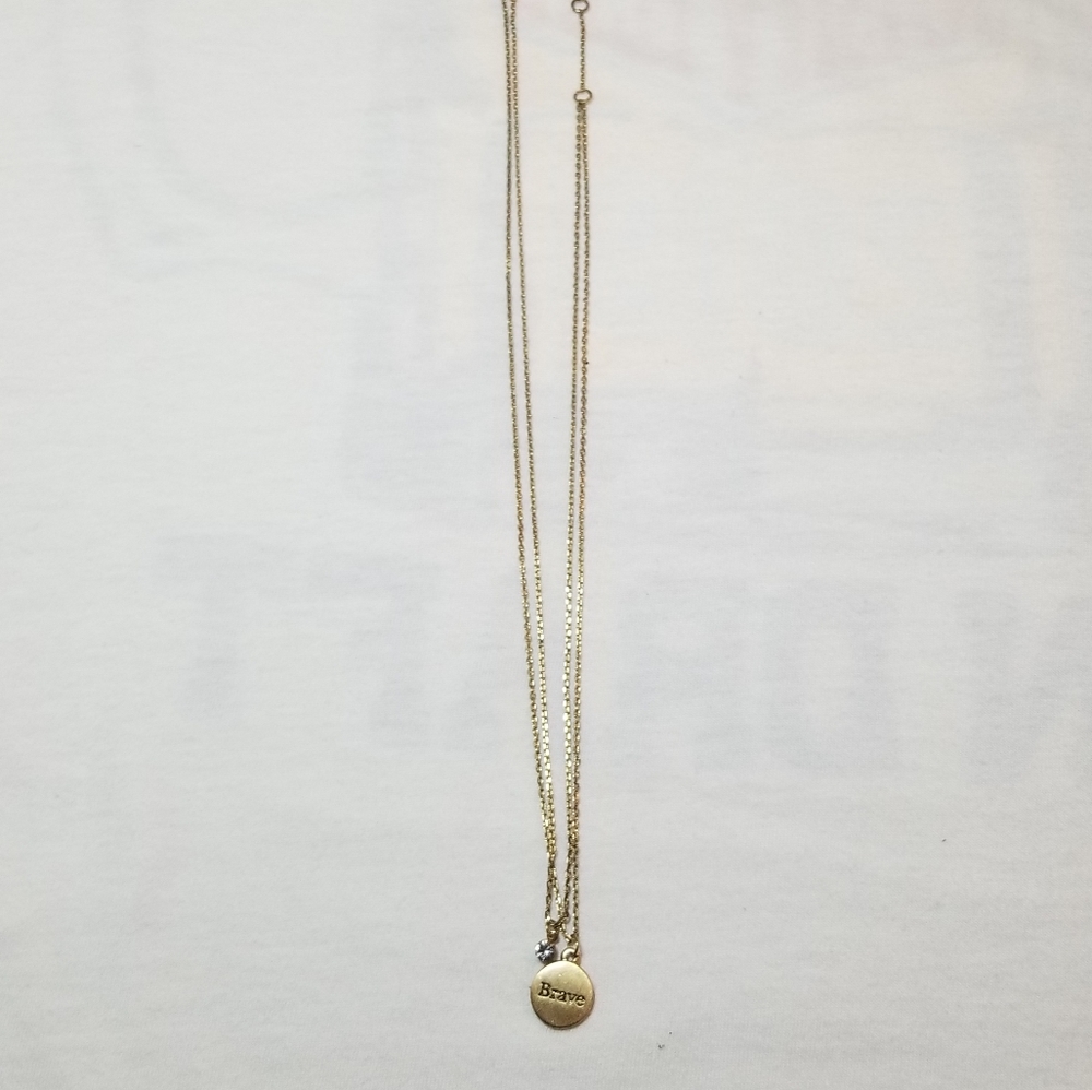 Gold Brave Necklace
